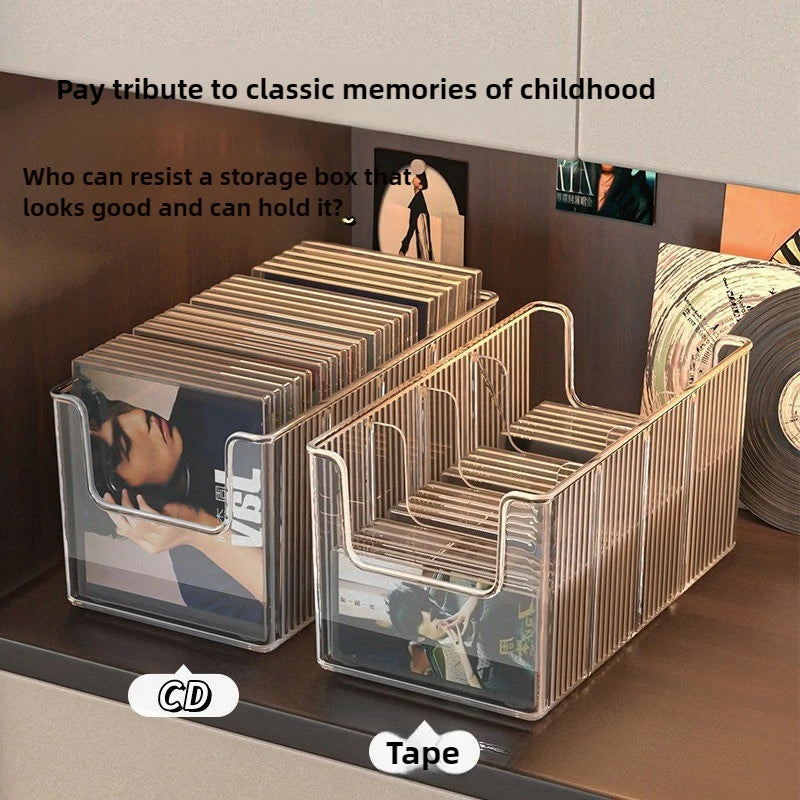 Desktop Media Collection Storage Box