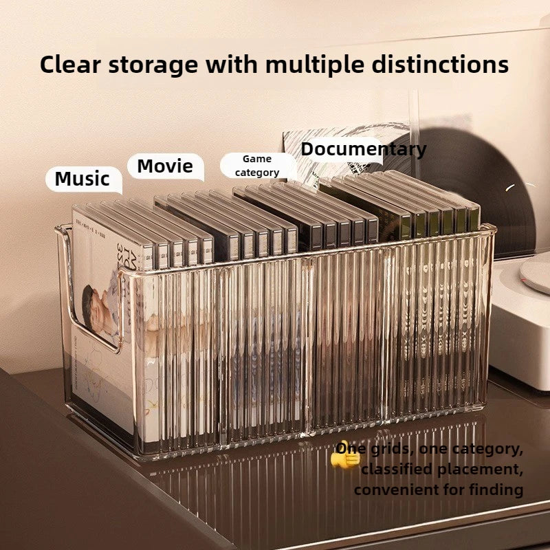 Desktop Media Collection Storage Box