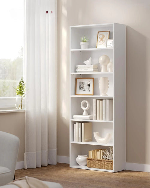 6-Tier Open Storage Bookcase