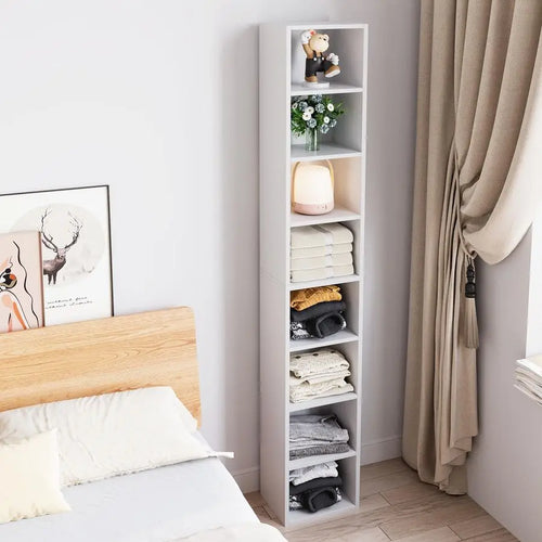 71" Slim Corner Media Tower